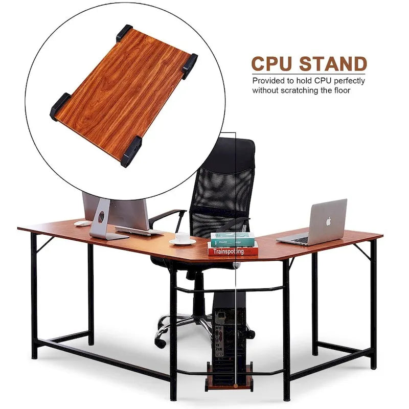 MCombo Corner L-Shape Gaming Desk, MDF 7121