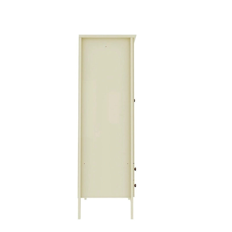 Manhattan Comfort Crown Full Wardrobe with Hanging and 2 Drawers