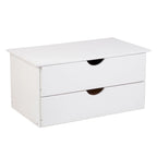 100% Solid Wood 2-Drawer Internal Chest for Cosmo 4-Door Wardrobe by Palace Imports
