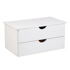 100% Solid Wood 2-Drawer Internal Chest for Cosmo 4-Door Wardrobe by Palace Imports