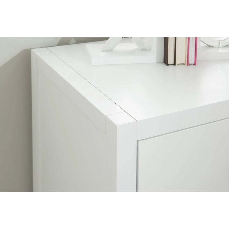 Linon Poppy Rolling File Cabinet
