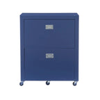 Linon Poppy Rolling File Cabinet