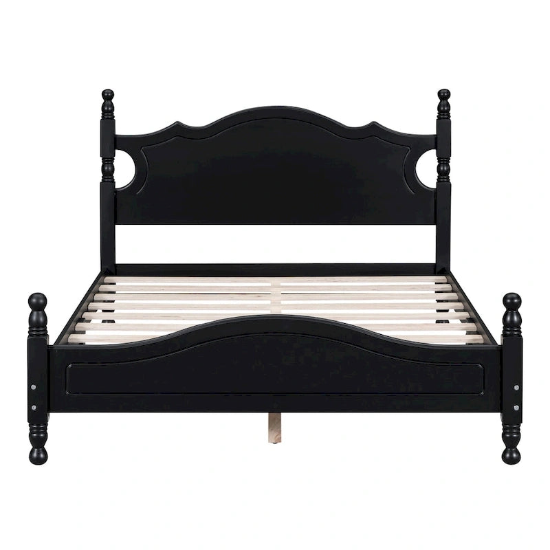 Full Size Wood Platform Bed Frame