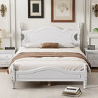 Full Size Wood Platform Bed Frame