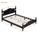 Full Size Wood Platform Bed Frame