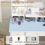 31.5  Wide Dresser Makeup Vanity With Stool and Touching Light Mirror - 31.5 W