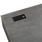 Foli Transitional 47-inch Wood 2-Drawer Desk with USBs and Power Outlets by Furniture of America