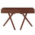 Foli Transitional 47-inch Wood 2-Drawer Desk with USBs and Power Outlets by Furniture of America