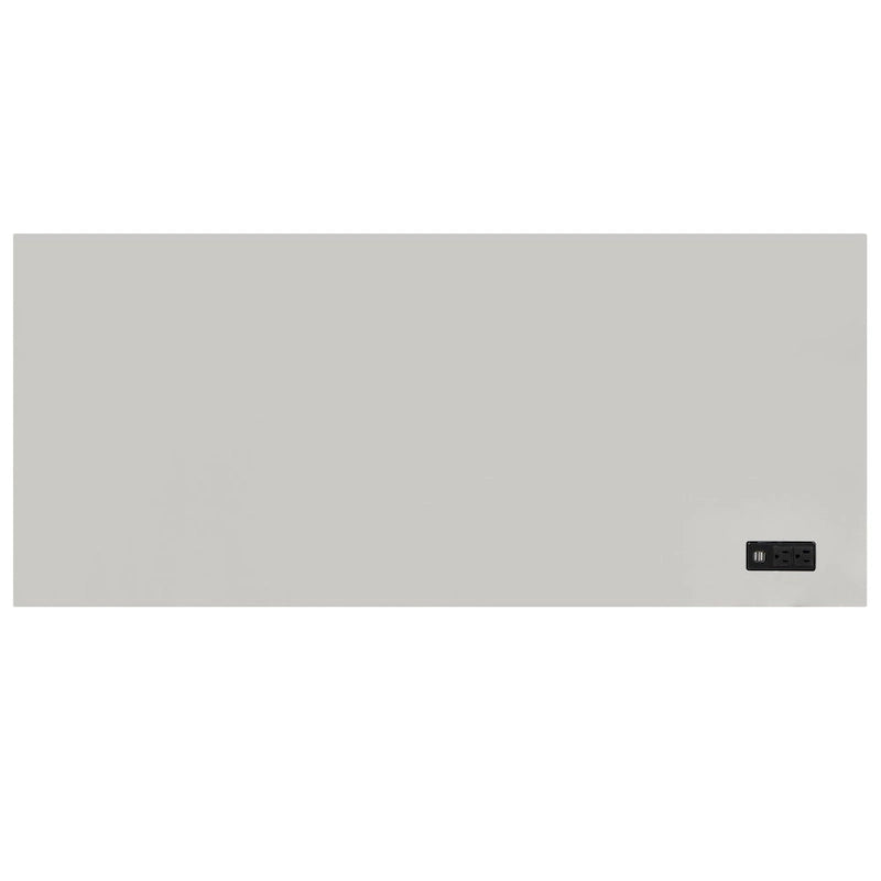 Foli Transitional 47-inch Wood 2-Drawer Desk with USBs and Power Outlets by Furniture of America