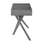 Foli Transitional 47-inch Wood 2-Drawer Desk with USBs and Power Outlets by Furniture of America
