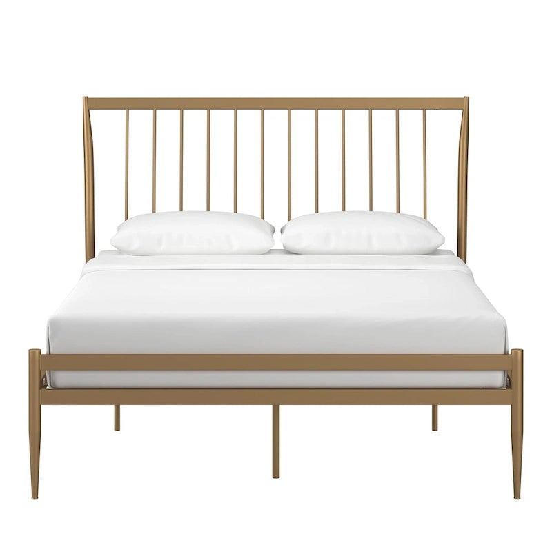 Parkcrest Gold Metal Bed by
