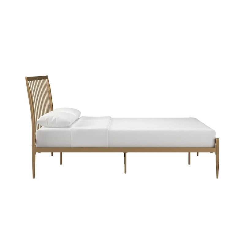 Parkcrest Gold Metal Bed by