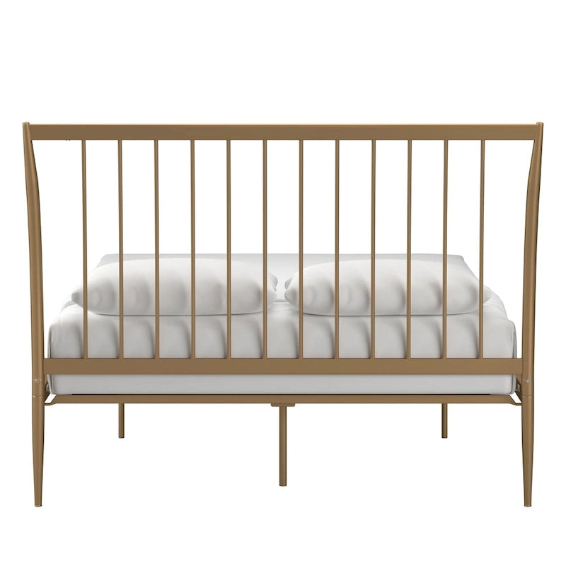 Parkcrest Gold Metal Bed by