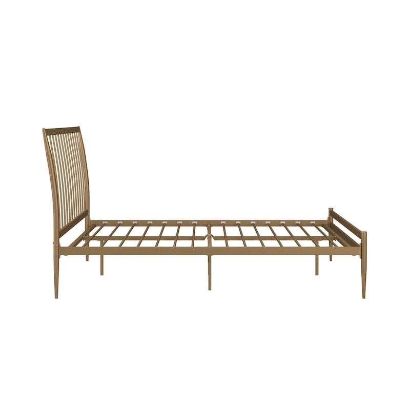 Parkcrest Gold Metal Bed by