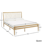 Parkcrest Gold Metal Bed by