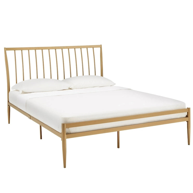 Parkcrest Gold Metal Bed by