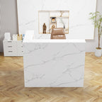 Working Reception Desk L Shaped Front Counter Reception Table Counter
