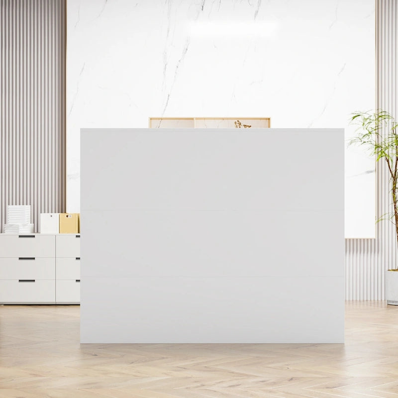 Working Reception Desk L Shaped Front Counter Reception Table Counter