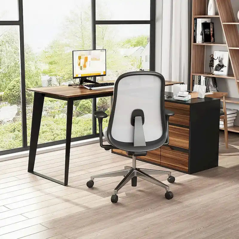 Timechee Home Office Computer Desk L-Shaped Corner Desk 54.3  Writing