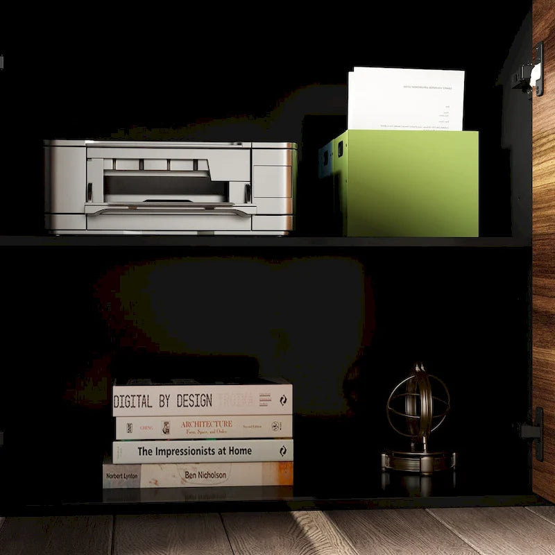 Timechee Home Office Computer Desk L-Shaped Corner Desk 54.3  Writing