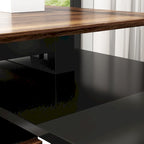 Timechee Home Office Computer Desk L-Shaped Corner Desk 54.3  Writing