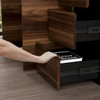Timechee Home Office Computer Desk L-Shaped Corner Desk 54.3  Writing