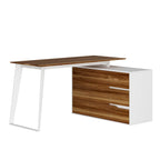 Timechee Home Office Computer Desk L-Shaped Corner Desk 54.3  Writing