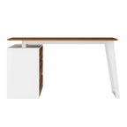 Timechee Home Office Computer Desk L-Shaped Corner Desk 54.3  Writing