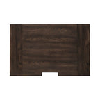 Paradise Valley Saddle Brown Nightstand with Charging Station