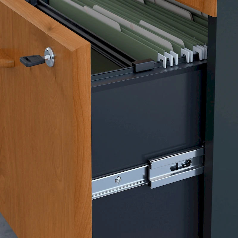 Series A 48W Desk with Mobile File Cabinet by Bush Business Furniture