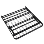 14  Foldable Metal Platform Bed Frame Mattress Foundation with Box Spring Replacement