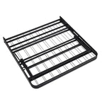 14  Foldable Metal Platform Bed Frame Mattress Foundation with Box Spring Replacement