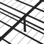 14  Foldable Metal Platform Bed Frame Mattress Foundation with Box Spring Replacement