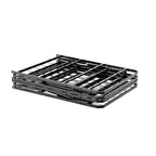 14  Foldable Metal Platform Bed Frame Mattress Foundation with Box Spring Replacement