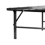 14  Foldable Metal Platform Bed Frame Mattress Foundation with Box Spring Replacement