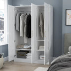 47.2 W Contemporary Modern Freestanding Wardrobe Armoire Closet