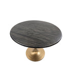Carolina Living Alden Wood Top 36  Round Dining Table