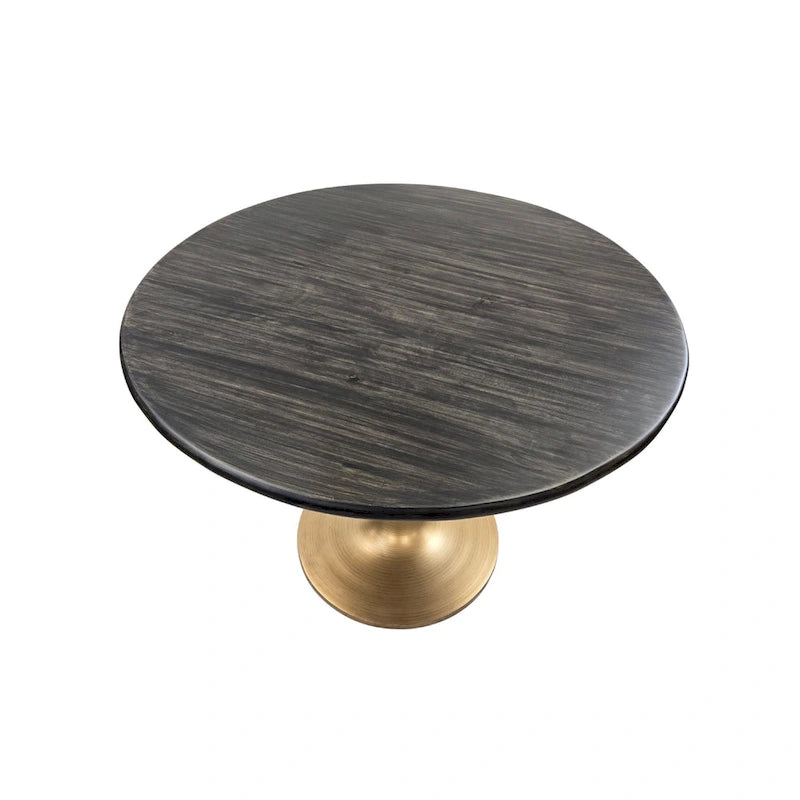 Carolina Living Alden Wood Top 36  Round Dining Table