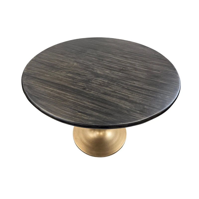 Carolina Living Alden Wood Top 36  Round Dining Table