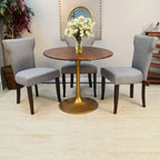 Carolina Living Alden Wood Top 36  Round Dining Table