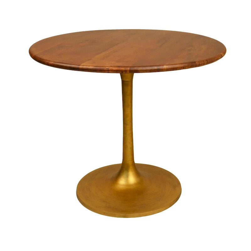 Carolina Living Alden Wood Top 36  Round Dining Table