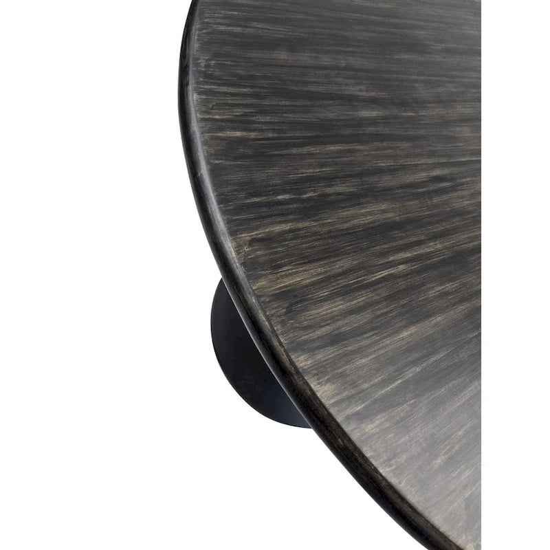Carolina Living Alden Wood Top 36  Round Dining Table