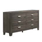 Best Quality Furniture Anastasia 3-piece Solid Grey Bedroom Set