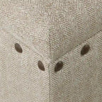 Copper Grove Reze Storage Bench with Nailhead Trim