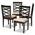 Modern and Contemporary Dining Chair 4-Piece Set