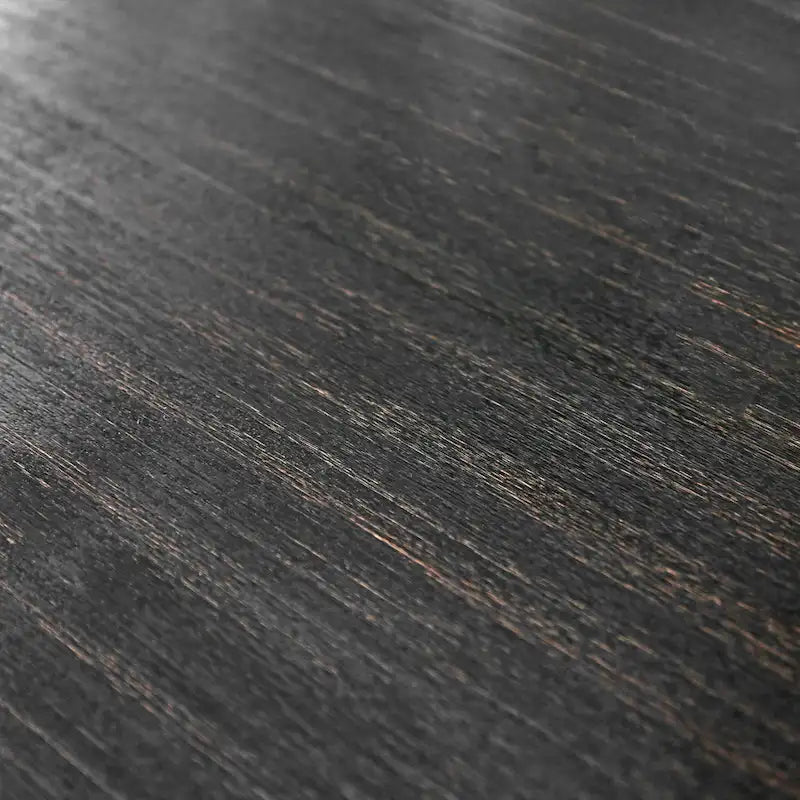 Furniture of America Tays Contemporary Black Solid Wood Dining Table