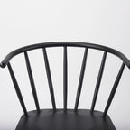 Colin Black Metal Dining Chair - 21.2 W x 21.2 D x 30.3 H