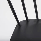 Colin Black Metal Dining Chair - 21.2 W x 21.2 D x 30.3 H