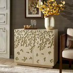 Emiri 35  Wide 2-Door Hand-Painted Accent Cabinet by iNSPIRE Q Bold