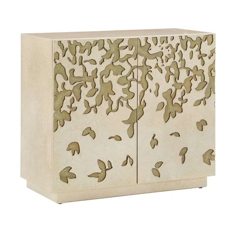 Emiri 35  Wide 2-Door Hand-Painted Accent Cabinet by iNSPIRE Q Bold